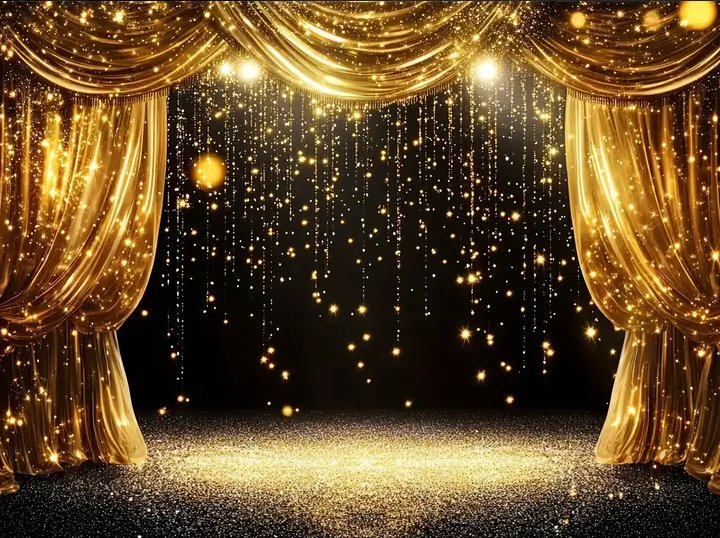 Rideau or scintillant